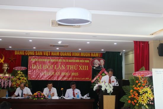 Đại hội Đảng bộ Liên đoàn Quy hoạch và Điều tra tài nguyên nước miền Trung nhiệm kỳ XIII (2020 - 2025)