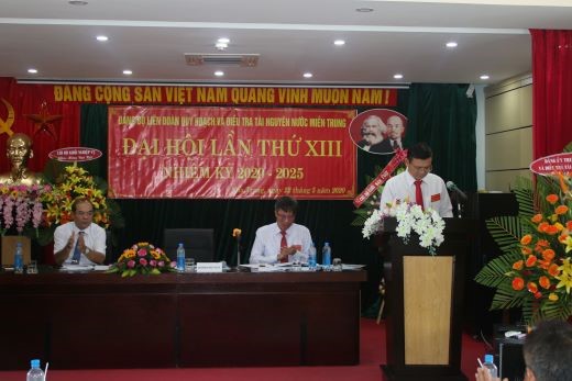 Đại hội Đảng bộ Liên đoàn Quy hoạch và Điều tra tài nguyên nước miền Trung nhiệm kỳ XIII (2020 - 2025)