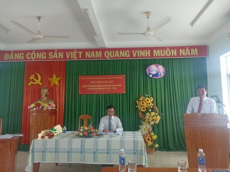 ĐẠI HỘI LẦN THỨ XXV - NHIỆM KỲ 2022 - 2025 CHI BỘ ĐOÀN TÀI NGUYÊN NƯỚC DUYÊN HẢI MIỀN TRUNG