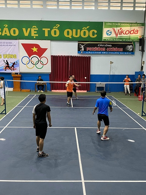 Bộ môn Cầu lông với nội dung đôi nam
