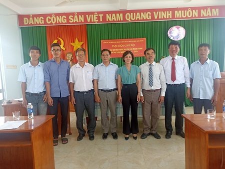 ĐẠI HỘI LẦN THỨ XXV - NHIỆM KỲ 2022 - 2025 CHI BỘ ĐOÀN TÀI NGUYÊN NƯỚC DUYÊN HẢI MIỀN TRUNG