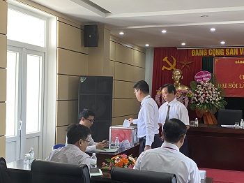 ĐẠI HỘI LẦN THỨ XIX, NHIỆM KỲ 2022 - 2025 CHI BỘ KHỐI NGHIỆP VỤ - ĐẢNG BỘ LIÊN ĐOÀN QUY HOẠCH VÀ ĐIỀU TRA TÀI NGUYÊN NƯỚC MIỀN TRUNG