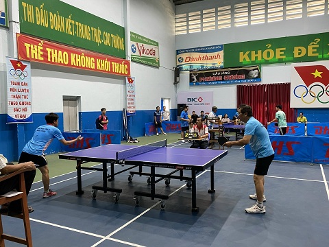 Bộ môn Bóng bàn nội dung đơn nam