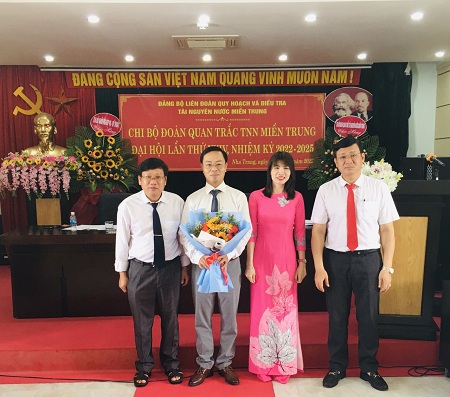 ĐẠI HỘI LẦN THỨ XXIV - NHIỆM KỲ 2022-2025,  CHI BỘ ĐOÀN QUAN TRẮC TÀI NGUYÊN NƯỚC MIỀN TRUNG