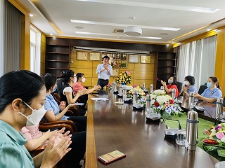 SINH HOẠT KỈ NIỆM 112 NĂM NGÀY QUỐC TẾ PHỤ NỮ 8/3 TẠI LIÊN ĐOÀN QUY HOẠCH VÀ ĐIỀU TRA TÀI NGUYÊN NƯỚC MIỀN TRUNG