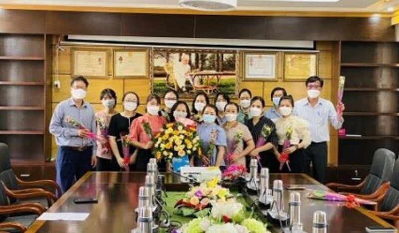 SINH HOẠT KỈ NIỆM 112 NĂM NGÀY QUỐC TẾ PHỤ NỮ 8/3 TẠI LIÊN ĐOÀN QUY HOẠCH VÀ ĐIỀU TRA TÀI NGUYÊN NƯỚC MIỀN TRUNG