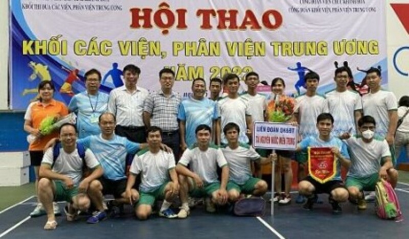 Hội thao Khối Thi đua các Viện, Phân viện Trung ương năm 2022