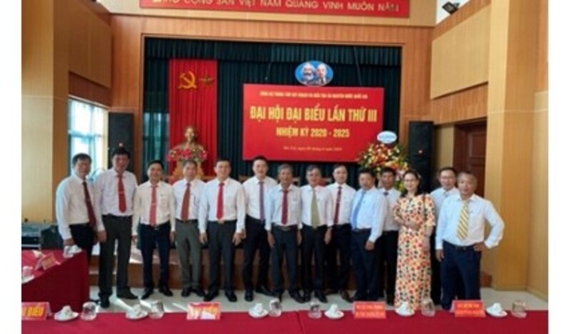 Hoạt động của Đoàn Đại biểu Liên đoàn tại Đại hội Đảng bộ Trung tâm Quy hoạch và Điều tra tài nguyên nước quốc gia Nhiệm kỳ 2020-2025 và Hội nghị điển hình tiên tiến giai đoạn 2020-2025