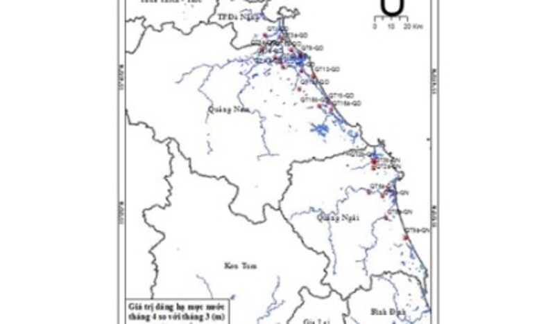 BẢN TIN THÔNG BÁO, DỰ BÁO VÀ CẢNH BÁO TÀI NGUYÊN NƯỚC DƯỚI ĐẤT THÁNG 4 NĂM 2016 VÙNG NAM TRUNG BỘ