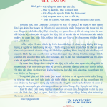 Thư cảm ơn sau Lễ Kỷ niệm 50 năm thành lập Liên đoàn Quy hoạch và Điều tra tài nguyên nước miền Trung