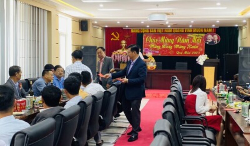 Liên đoàn Quy hoạch và Điều tra tài nguyên nước miền Trung  gặp mặt đầu năm xuân Quý Mão 2023