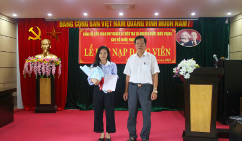 Lễ kết nạp đảng viên mới năm 2023