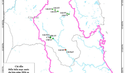 Bản Tin Cảnh Báo, Dự Báo Nguồn Nước Lưu Vực Sông Ba Năm 2026