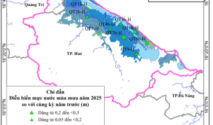 Bản Tin Cảnh Báo, Dự Báo Nguồn Nước Dưới Đất Lưu Vực Sông Hương Mùa Khô Năm 2026