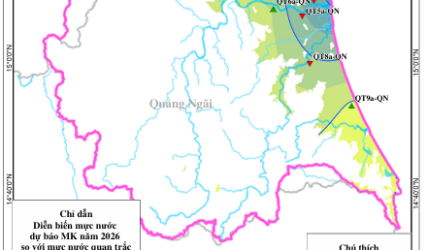 Bản Tin Cảnh Báo, Dự Báo Nguồn Nước Dưới Đất Lưu Vực Sông Trà Khúc Mùa Khô Năm 2026