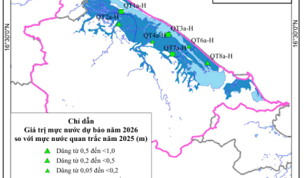 Bản Tin Cảnh Báo, Dự Báo Nguồn Nước Dưới Đất Lưu Vực Sông Hương Năm 2026