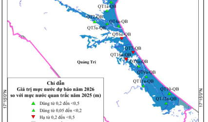 Bản Tin Cảnh Báo, Dự Báo Nguồn Nước Dưới Đất Lưu Vực Sông Gianh Năm 2026