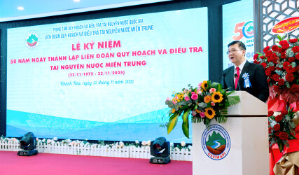 Lễ kỷ niệm 50 năm thành lập Liên đoàn Quy hoạch và Điều tra tài nguyên nước miền Trung: Dấu ấn nửa thế kỷ xây dựng và phát triển