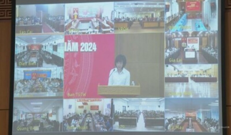 Đảng ủy Trung tâm Quy hoạch và Điều tra Tài nguyên nước quốc gia tham dự Hội nghị trực tuyến báo cáo viên Trung ương tháng 8 năm 2024