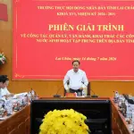 Lai Châu bảo đảm nguồn nước sạch nông thôn