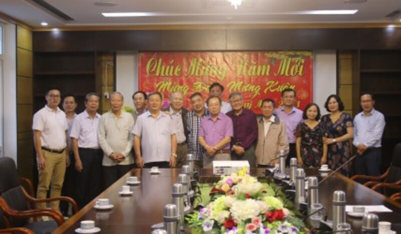 Gặp mặt các đồng chí nguyên là Lãnh đạo Liên đoàn Quy hoạch và Điều tra tài nguyên nước miền Trung nhân dịp Xuân Quý Mão 2023