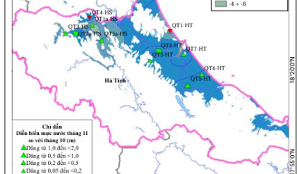 Bản Tin Thông Báo, Dự Báo Và Cảnh Báo Tài Nguyên Nước Dưới Đất Tỉnh Hà Tĩnh Tháng 12 Năm 2025