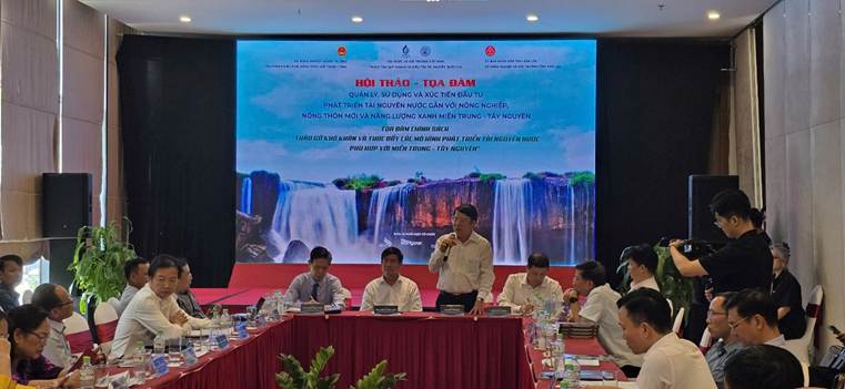 Giải pháp quản trị thông minh theo hướng chuyển đổi xanh, kinh tế tuần hoàn để tối ưu khai thác và bảo vệ môi trường cho hệ thống thủy lợi (gắn với chương trình nông thôn mới)