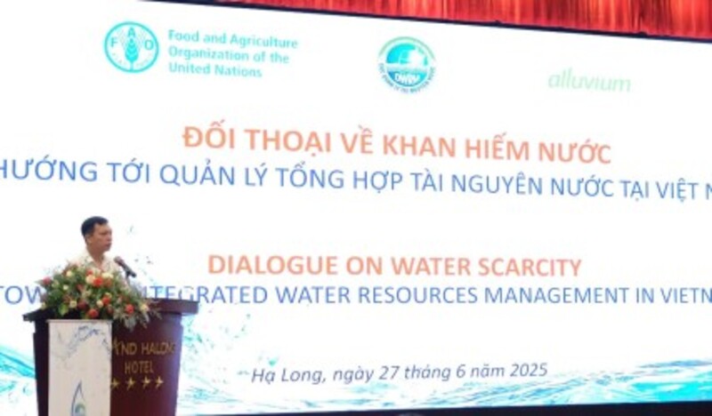 Đối thoại về khan hiếm nước: Hướng tới quản lý tổng hợp tài nguyên nước tại Việt Nam