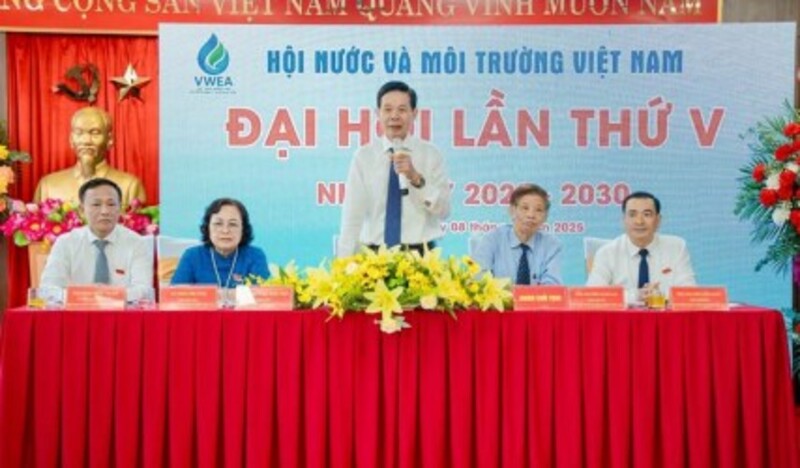 Đại hội Hội Nước và Môi trường Việt Nam lần V, nhiệm kỳ 2025 - 2030 thành công tốt đẹp