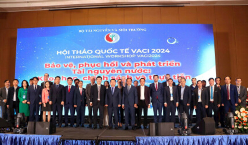 Hội thảo quốc tế VACI 2024 với chủ đề “Bảo vệ, phục hồi và phát triển tài nguyên nước: Khoa học, chính sách và thực tiễn”