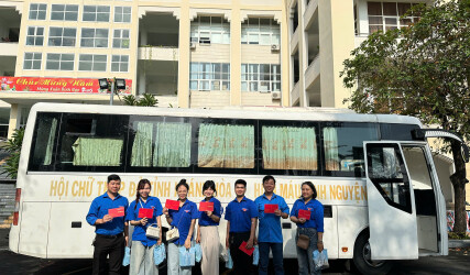 Tuổi trẻ Liên đoàn Quy hoạch và Điều tra tài nguyên nước miền Trung ra quân hiến máu tình nguyện hưởng ứng tháng Thanh niên